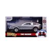 Jada Delorean DMC (Time Machine) Silver Back to The Future Part II (1989) Movie Hollywood Rides Series 1/32 Diecast Model Car