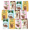 24 Pack Sloth Party Favor Bags - Jungle Animal Sloth Birthday Party Supplies for Kids, Sloth Treat Goodie Bags Cute Animal Candy Gift Bags for Sloth Party Favors and Theme Birthday Party Decorations