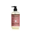 MRS. MEYER'S CLEAN DAY Hand Soap, Made with Essential Oils, Biodegradable Formula, Rosemary, 12.5 fl. oz