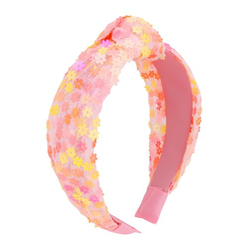 Casoty 1 Pcs Knotted Hair Band, Knotted Headband for Girls, No Slip Cute Headbands, Girl Hair Accessories for Daily Wear Birthday Party Gifts