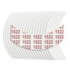 Sunshine Tape 108 Strips | Made in USA | Premium 3M 1522 Double Sided Wig and Toupee Contour Tape | CC Curve Hair Tape Hair Strips | Transparent, Waterproof, Reliable Daily Hold