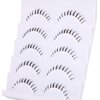 False Eyelashes Bottom Lashes Wispy Natural Mink Lashes Clear Band DIY Lashes Reusable Soft Handmade Lashes Pack