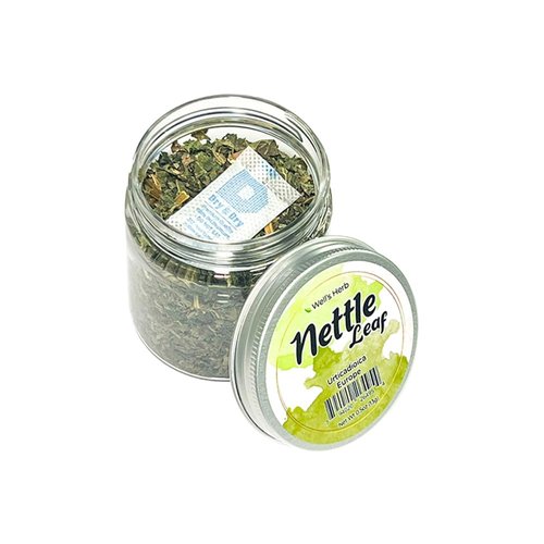 Well's Herb Dried Nettle Leaf | 0.5 oz. | 100% Natural | Perfect for Herbal-Infused Hair Oil | For Hair & Skin Oil DIY | Nettle Leaf Herb