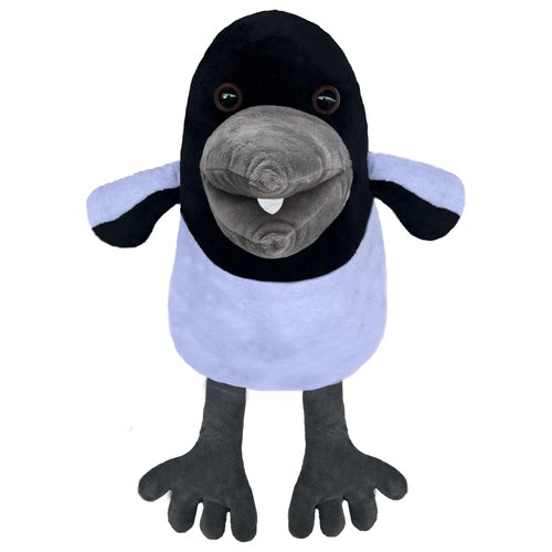 Yonomelo Cute Soft Filled Crow Bird Plush Toy, Plush Toys are Fun Birthday Gifts and Party Decorations for Boys and Girls