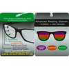 SA106 Cat Eye Multi 3 Focus Progressive Reading Glasses Black 1.75