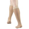Truform Sheer Compression Stockings, 15-20 mmHg, Women's Knee High Length, 20 Denier, Nude, Small