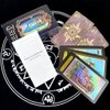 QNCIGER Tarot Cards Set, 78 Tarot Cards for Beginners, Surface Laser Tarot Card Deck with English Instructions Book