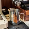 Milk Steaming Pitcher Frother Cup - Espresso Machine Accessories Frothing Pitcher,Milk Frother Cup Stainless Steel 32 Oz,Milk Coffee Cappuccino Latte Art 32 oz(900ml)