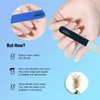 Karroy Nail Files 20pcs Dual Sided Nail File and Buffer for Natural Nails Emery Boards Nail Filer for Acrylic Nails (D-Four Steps)