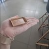 Toddmomy Dollhouse Miniature Tray Miniature Dollhouse Serving Trays Mini Wooden Tray Square Serving Tray for Crafts Dollhouse Accessories