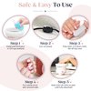 Saint Willo Electric Nail Soaking Bowl acetone proof | Acrylic Nail Remover Kit | Dip Powder Remover At Home | Acetone Soak Off Bowl | 50% faster acrylic soak off, White