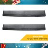 Avenoir Carbon Fiber Cutting Comb - Professional 8.3" Anti-Static Heat Resistant Fine and Wide Tooth Comb for All Hair Types, 2 Pack