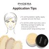 PHOERA Foundation Face Powder, Soft Focus Setting Powder, Silky Powder For Creating Without Shine, Smooths Pores & Lines, Up to 24H Wear Oil Control,0.49 Oz (N.02 Cool Beige)