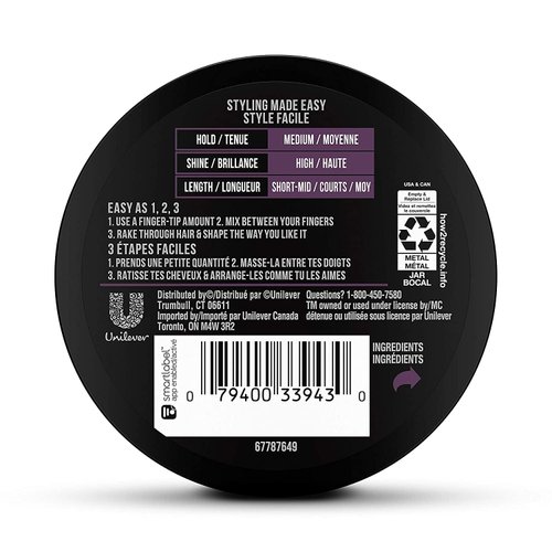 Axe Clean Cut Look Hair Pomade Classic 2.64 oz (Pack of 6)