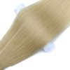 Tape in Hair Extensions Platinum Blonde Human Hair 18 inch 20pcs/40grams Seamless Skin Weft Silk Straight Double Sided Invisible Tape in Remy Hair Glue in Extensions (18 inches, 60)