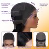 FASCARA 13x4 Body Wave Lace Front Wigs Human Hair Pre Plucked 180% Density HD Transparent Lace Frontal Wigs Human Hair for Women 9A Glueless Wig Human Hair with Baby Hair 18Inch Natural Color