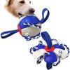 TEUOPIOE Interactive Dog Toy Dog Toys to Keep Them Busy Interactive Dog Ball Portable Multifunctional Entertaining Outdoor Dog Training Toy for Puppy Small Big Dogs