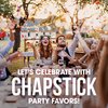 Chapstick Party Favor Lip Balm Gift Pack Toast to Love 10 Sticks 0.15 oz Each