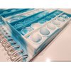 Fidget Notebook, Pop It Fidget Toy, Push Pop Spiral Notebook, Silicone Bubbles Sensory Toy Stress Reliever, Anxiety Relief Pop Journal, School/ Office Notebook (Light Blue)