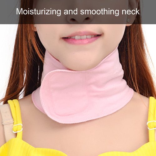 Ymiko Gel Neck Pad, Gel Cervical Pads Anti Wrinkle Neck Pad Reusable Stretchable Moisturizing Cold Compress Neckline Patch Smoothing for Lower Back Knee Foot