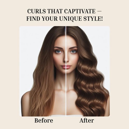 3PCS Heatless Hair Curlers, Soft Sleep-In Hair Rollers for Overnight Curls, No-Heat Hair Rods for Effortless Blowout Styling