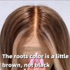 Highlight Ombre Ash Blonde Lace Front Wigs with Cap+Comb, Body Wave Lace Frontal Synthetic Wig Mixed Brown #26/613 Blonde Color, Glueless Pre plucked Long Wavy Wigs for White and Black Women 22 Inch