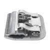 Qblahip New Dog Grooming Clipper Replacement Blades for Andis Pet Clipper/Oster A5/Wahl KM Series Dog Clipper with Ceramic Blade & Stainless Steel Blade-0.5mm Cut Length
