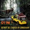 Tenhorses Jurassic Car Building Set, Dinosaur World Off-Road Vehicle Jurassic Movie Brick Toys (309 Pcs), Creative Gifts for Boy or Girs Kids Age 6+.