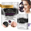 Charcoal Face Mask Peel Off for Women, Men - Blackhead Remover Mask - Charcoal Peel Off Face Mask Skin Care - Korean Skin Care Mask - Black Head Remover for Face - Deep Pore Mask - Face Masks Skincare