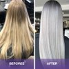 Karseell maca power Purple Shampoo Professional Neutralizes Brass & Yellow Tones For Blonde Silver Gray Highlighted Hair 16.90 oz 500ml