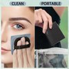 Erinde Oil Blotting Sheets for Face with Mirror and Puff, 200 Sheets Oil Blotting Paper for Oily Skin, Face Oil Absorbing Sheets, Natural Oil Control Film, Absorb Excess Oil, Bamboo Charcoal