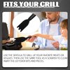Grill Scraper for George Foreman Indoor Grills & Most Other Indoor Grills with Grooves, Heat-Resistant Grill Spatula