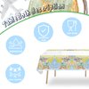 Egami 3 pcs Adventure World Awaits Map Party Tablecloth Table Cover Party Supplies Decorations 70 inches x 42 inches for Adventure Awaits Party Supplies