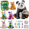 Goodyking Paint Your Own Bear Lamp Kit, DIY Geometric Bear Night Light, Arts & Crafts for Kids Ages 8-12, Painting Kit for Girls Boys Age 4 5 6 7 8+, Art Supplies Creative Gift for Birthday, Party