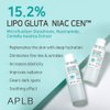 APLB Glutathione Niacinamide Facial Toner | LIPO GLUTA NIAC CEN™ 15.2% 5.41 FL.OZ/Korean Skincare, Replenishing Moisture, Revitalize for Gentle and Improve Skin Texture Through Niacinamide