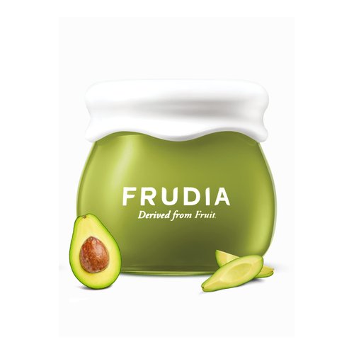 FRUDIA WELCOS Avocado Relief Cream Mini | Calming Cream w/Avocado Extract, Centella Asiatica Extract & MadecassosideX4 | Korean Skin Care Moisturizer Face Cream (0.33 fl oz)