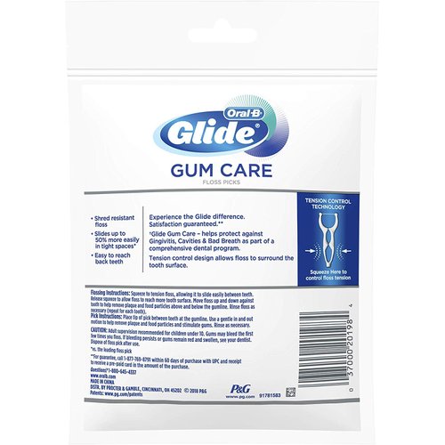 Oral-B Glide Gum Care 30 Floss Picks