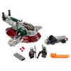 LEGO Star Wars Boba Fett’s Starship 75312 Building Kit; Awesome Building Toy for Kids, Featuring Boba Fett and The Mandalorian Minifigures with Weapons, Plus a Carbonite Brick (593 Pieces)