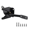 HOME MASTER HARDWARE Gate Latch for Wooden Fence Gates, Self-Locking Gate Latches, Heavy Duty Wood Door Hardware Kit for Outdoor Farm Garden Yard Pool