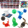 Bakugan Party Favors for Boys Set - Bundle with 12 Bakugan Mythic Pack Party Favor Bags with Bakugan Toy and Card Plus Temporary Tattoos | Bakugan Party Supplies for Kids