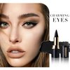 Miss Rose M Gel Eyeliner, Black Eyeliner Pencils, delineador de ojos contra el agua, Easy to Use, Eye Makeup for Women (Premium Black)