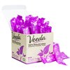 Veeda 100% Natural Cotton Compact BPA-Free Applicator Tampons Chlorine, Toxin and Pesticide Free, Super, 16 Count