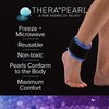 TheraPearl Color Changing Ankle & Wrist Wrap, Reusable Hot Cold Therapy Pack with Gel Beads, Best Ice Pack for Sprains, Flexible Hot and Cold Compress for Pain Relief, Sports Injuries, and Swelling