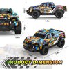 Remote Control Car for Boys 4-7, RC Pickup 1/24 Scale Light-up Mini RC Car for Kids Boys Toys Age 4-6, 6-8, 3-5, 5-7, Birthday Gifts for 3 4 5 6 7 8 Years Old Boys