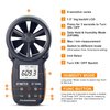 BTMETER BT-866A Pro Handheld HVAC Anemometer for CFM Air Flow, Wind Speed Meter Gauge Measures Wind Velocity Temp%RH Dew Point with USB Sync to PC
