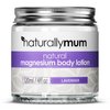 NaturallyMum - Magnesium Body Lotion [NATURAL & VEGAN] - Topical Magnesium Cream Lotion Support for Sleep, Bone, Heart & Muscle Health - Lavender - Made in UK & Safe for Kids