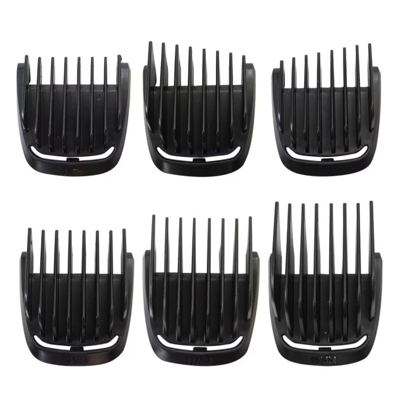 New Upgraded 6 Pack Haircut Guide Guard Comb for P-hilips Multigroom ...