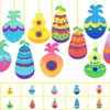 Pods Theme Hanging Decorations,10 Set Magic Hair Hanging Decor for Birthday Party Decorations Ceilings Borderless Cutting Supplies