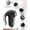 SUPER LINT Best Rated Electric Sweater Shaver Best Fuzz Pill Bobble Remover for Fabric Fleece Curtains Clothes, Black & Silver