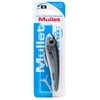 Bomber Lures Mullet Slow-Sinking Twitch, Walking Saltwater Fishing Lure, Excellent for Speckled Trout, Redfish, Stripers and More, 3 1/2", 5/8 oz, Silver Mullet